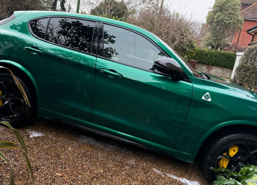 Alfa Romeo after a BRV Valeting maintenance clean in Worthing